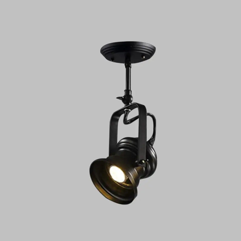 industrial-style-semi-flush-mount-light-fixture-1-metal-camera-spotlight-lamp-in-black-pendant-lighting-492