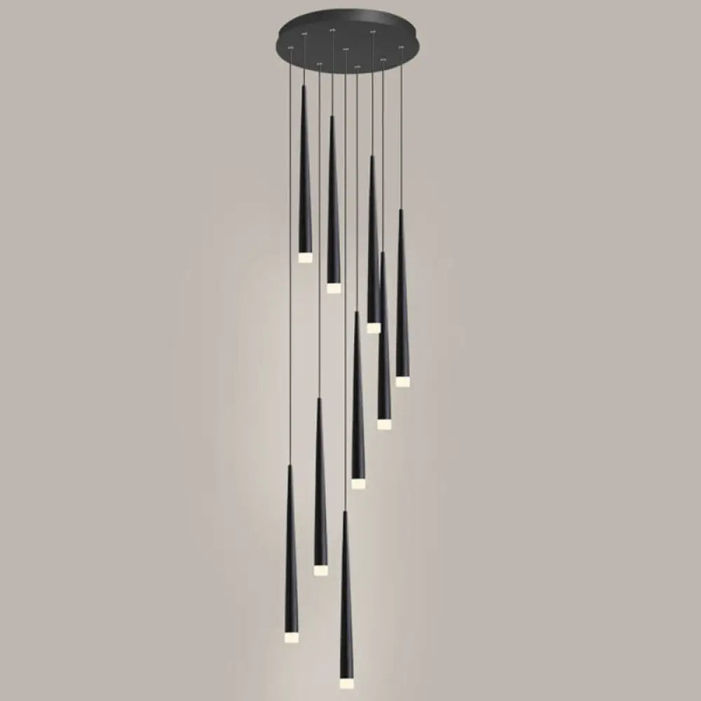minimalist-metallic-multi-ceiling-light-staircase-suspension-lighting-with-acrylic-shade-9-black-pendant-750