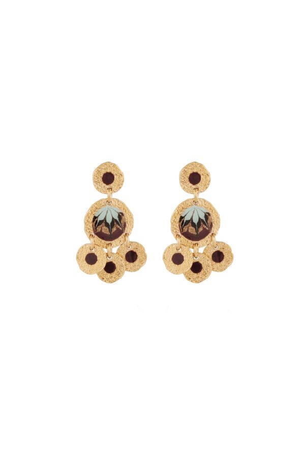 Gas Bijoux Illusion Earrin - Gold