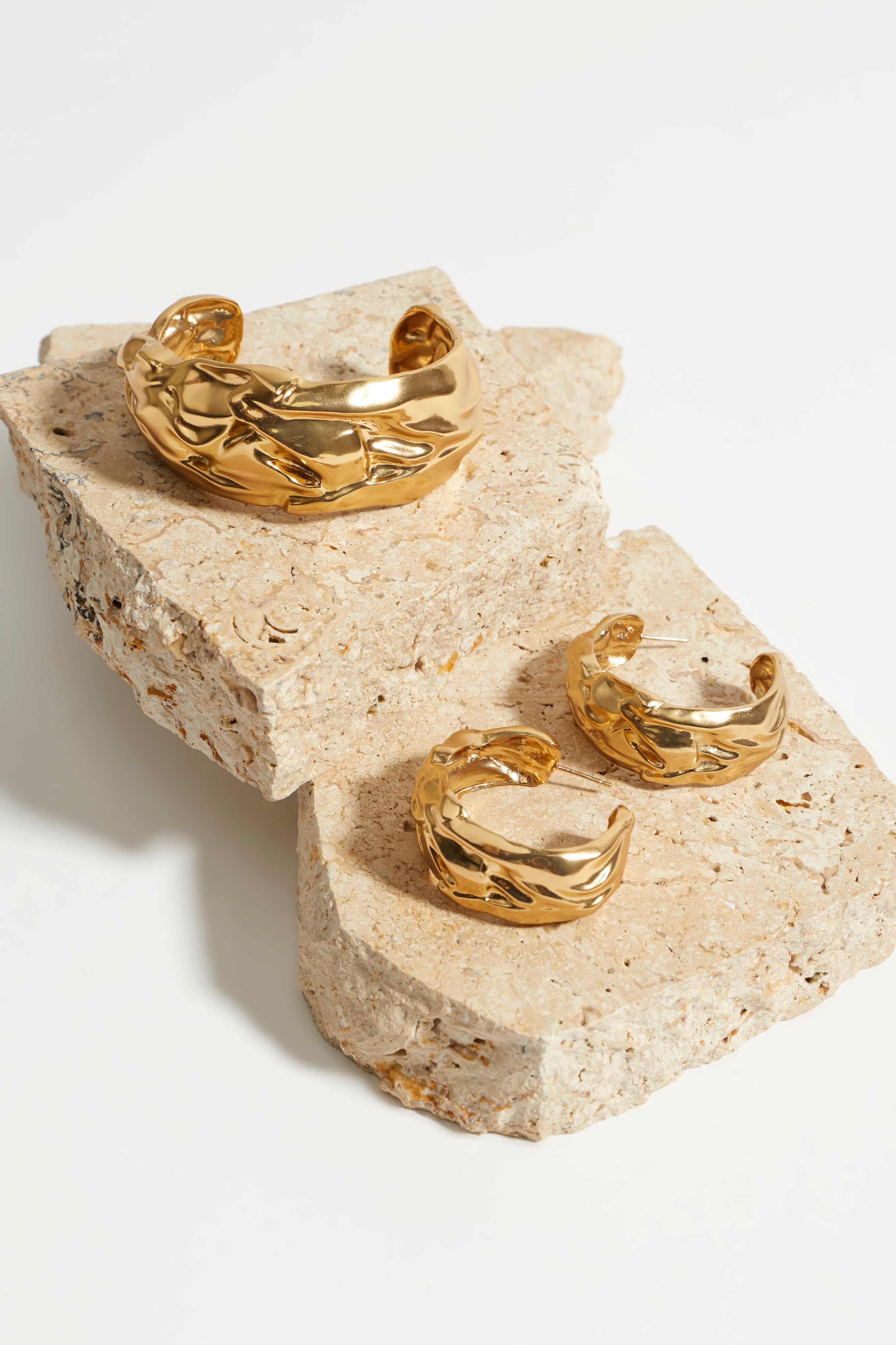 Gas Bijoux Compress cuff - Gold - Image 3